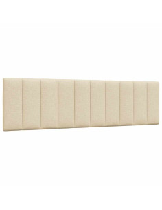 Cuscino Testiera Hanko Crema 180 cm in Tessuto