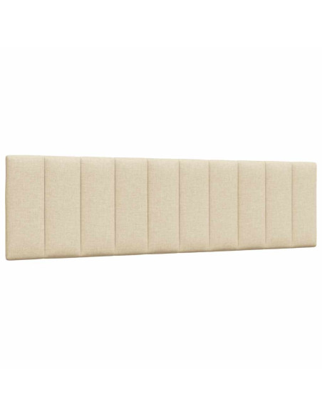 Cuscino Testiera Hanko Crema 180 cm in Tessuto