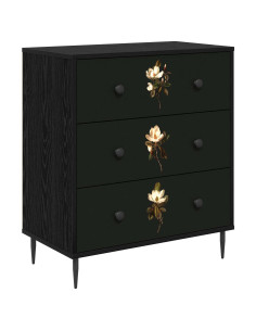 Cassettiera BREMEN Stampa di Magnolia 66 x 36,5 x 76 cm 2