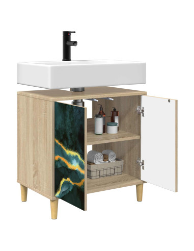 Mobile da Bagno WIJHE Sonoma 60 x 40 x 60 cm