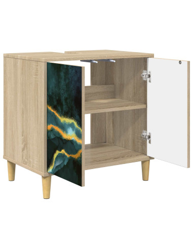 Mobile da Bagno WIJHE Sonoma 60 x 40 x 60 cm