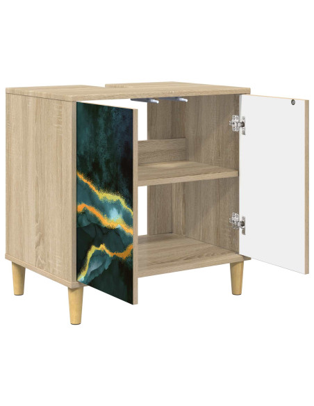 Mobile da Bagno WIJHE Sonoma 60 x 40 x 60 cm