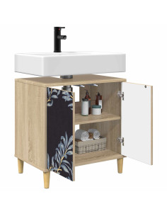 Mobile da Bagno DOKKUM Sonoma 60 x 40 x 60 cm 2