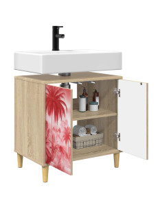 Mobile da Bagno AACHEN Sonoma 60 x 40 x 60 cm 2