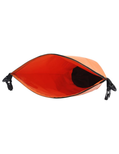 Borsa Impermeabile con Cerniera Arancione 20 L in PVC