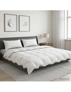 Piumone FULDA 220 x 240 cm Estate 100 GSM 90% piuma d'oca