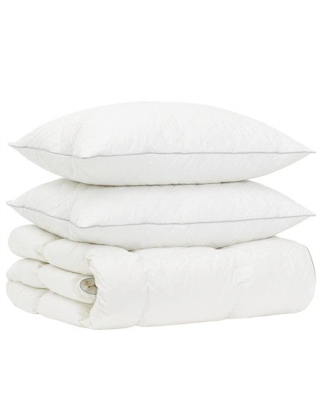 Set di piumoni in piume d’oca al 90% FULDA 3 pz 135 x 220 cm