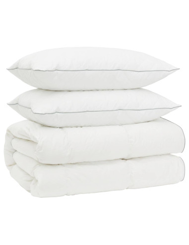 Set di piumoni in piume d’oca al 90% FULDA 3 pz 200 x 220 cm
