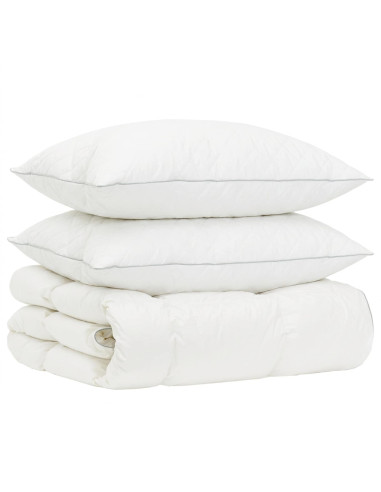Set di piumoni in piume d’oca al 90% FULDA 3 pz 220 x 240 cm