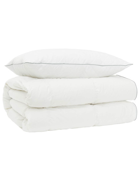 Set di piumoni in piume d’oca al 90% FULDA 2 pz 135 x 200 cm