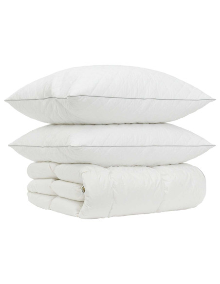 Set di piumoni in piume d’oca al 90% FULDA 3 pz 200 x 200 cm