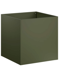 Vaso da giardino Verde Oliva 25 x 25 x 25 cm 2