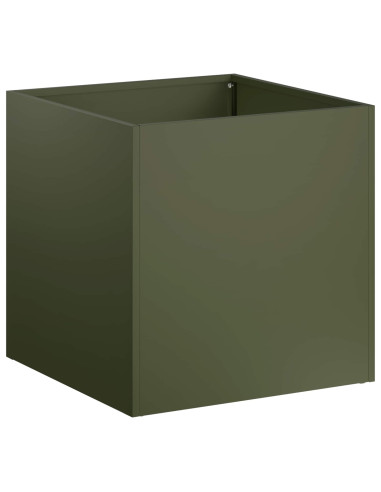 Vaso da giardino Verde Oliva 25 x 25 x 25 cm
