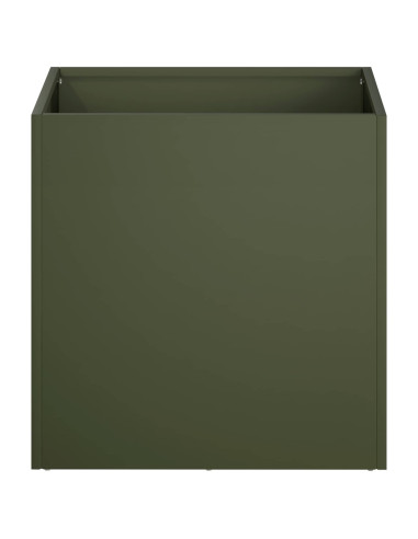 Vaso da giardino Verde Oliva 25 x 25 x 25 cm