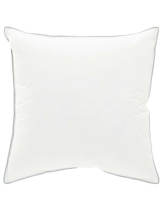 Cuscino 80 x 80 cm Lana Australiana Bianco 2