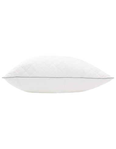Cuscino FULDA 2 pz 60 x 60 cm 100% piuma d’oca e piumino Bianco