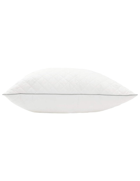 Cuscino FULDA 2 pz 60 x 60 cm 100% piuma d’oca e piumino Bianco
