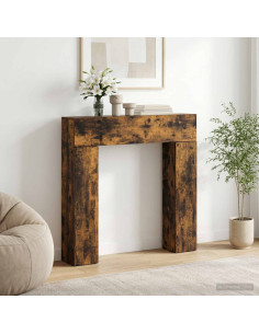 Cornice per camino Rovere Fumo 102 x 18 x 100,5 cm
