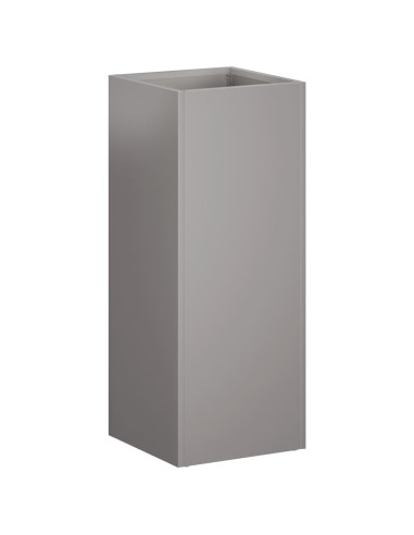Vaso da giardino 2 pz Ruggine 20 x 20 x 50 cm Acciaio Corten