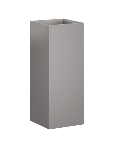 Vaso da giardino 2 pz Ruggine 20 x 20 x 50 cm Acciaio Corten