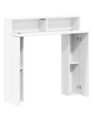 Cornice per camino Bianco 102 x 18 x 100,5 cm