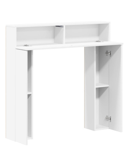 Cornice per camino Bianco 102 x 18 x 100,5 cm