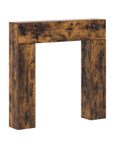 Cornice per camino Rovere Fumo 102 x 18 x 100,5 cm 2