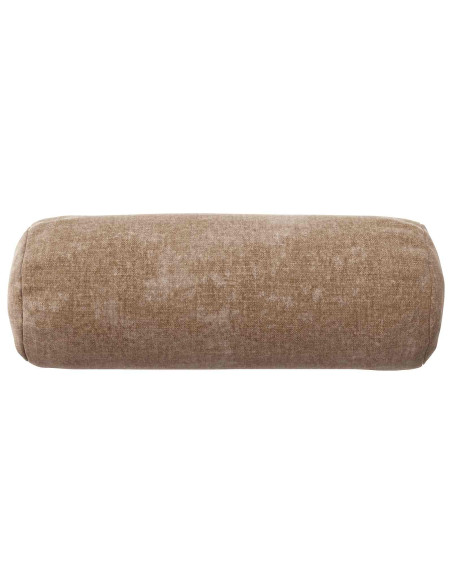 Federa 6 pz HEERLEN Marrone Ø 15 x 40 cm Tessuto Chenille