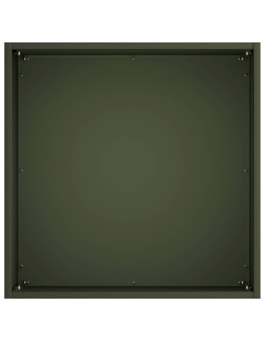 Vaso da giardino Verde Oliva 20 x 20 x 20 cm