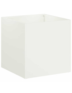 Vaso da giardino Bianco 20 x 20 x 20 cm 2