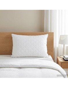 Cuscino FULDA 60 x 70 cm 100% piuma d’oca e piumino Bianco