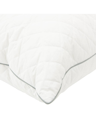 Cuscino FULDA 50 x 50 cm 100% piuma d’oca e piumino Bianco