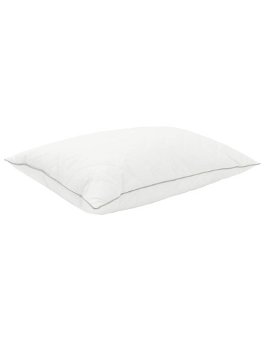 Cuscino FULDA 2 pz 30 x 50 cm 100% piuma d’oca e piumino Bianco
