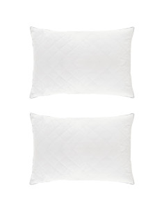 Cuscino FULDA 2 pz 40 x 80 cm 100% piuma d’oca e piumino Bianco 2