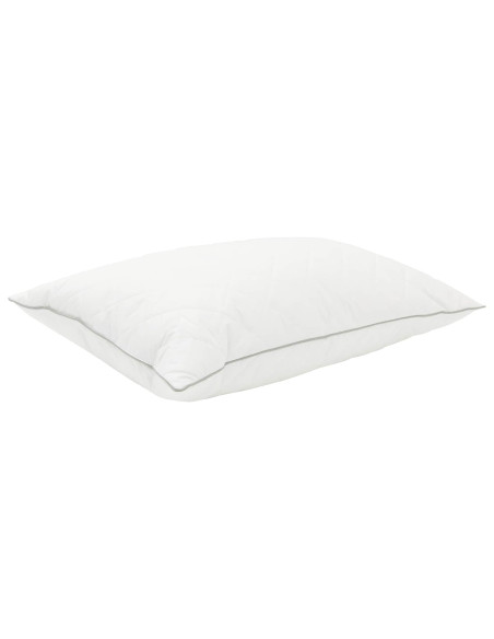 Cuscino FULDA 2 pz 70 x 90 cm 100% piuma d’oca e piumino Bianco