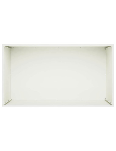 Vaso da giardino Bianco 100 x 50 x 50 cm