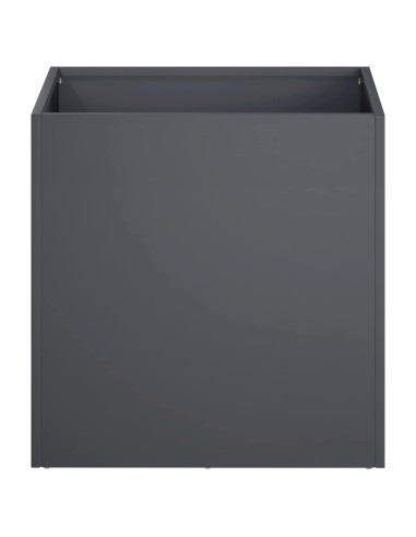 Vaso da giardino 2 pz Antracite 25 x 25 x 25 cm