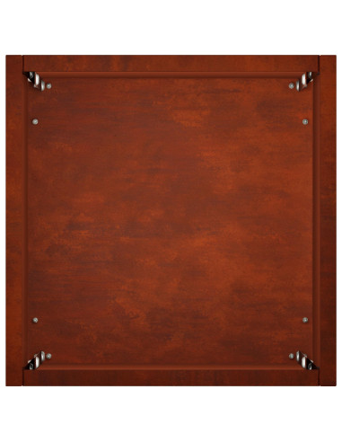 Vaso da giardino Ruggine 20 x 20 x 75 cm Acciaio Corten