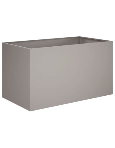 Vaso da giardino Ruggine 100 x 50 x 50 cm Acciaio Corten