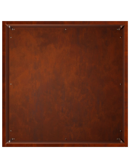 Vaso da giardino Ruggine 25 x 25 x 25 cm Acciaio Corten