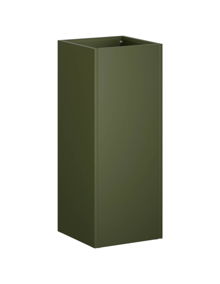 Vaso da giardino Verde Oliva 20 x 20 x 40 cm