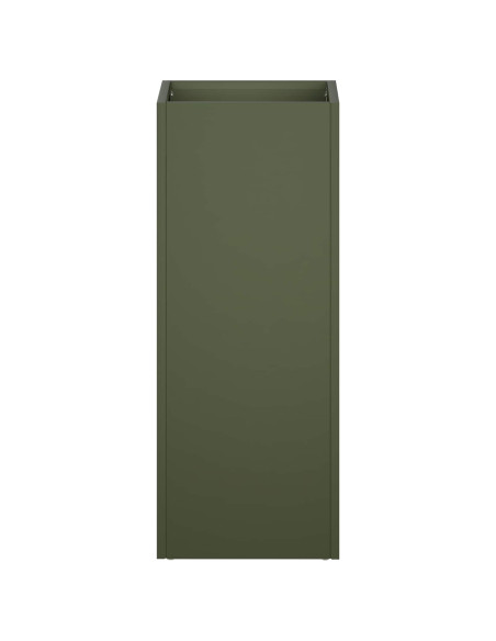 Vaso da giardino Verde Oliva 20 x 20 x 40 cm