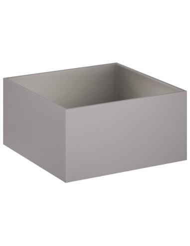 Vaso da giardino Ruggine 100 x 100 x 40 cm Acciaio Corten