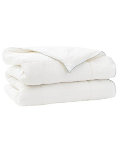 Piumone 135x200 cm Inverno 450 GSM Lana Australiana Bianco 2