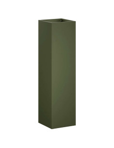 Vaso da giardino Verde Oliva 20 x 20 x 75 cm 2