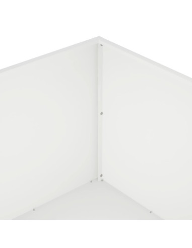 Vaso da giardino 2 pz Bianco 100 x 100 x 40 cm
