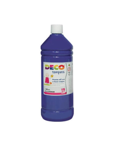 TEMPERA FLACONE 1000ML BLU OLTREMAR