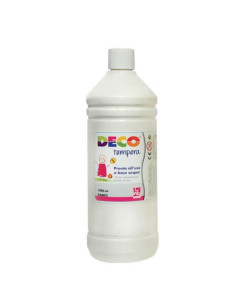 TEMPERA FLACONE 1000ML BIANCO