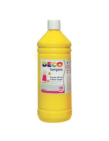 TEMPERA FLACONE 500ML GIALLO
