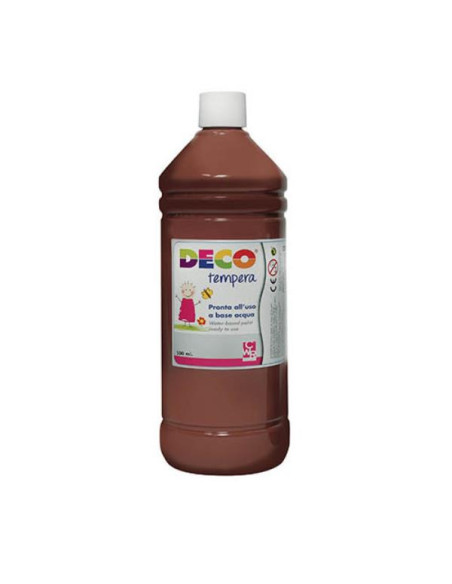 TEMPERA FLACONE 500ML MARRONE